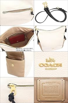COACH ショルダーバッグ ペニー チョークマルチ レザー 斜め掛け Amazon | [コーチ] バッグ(ショルダーバッグ) FCA164 CA164